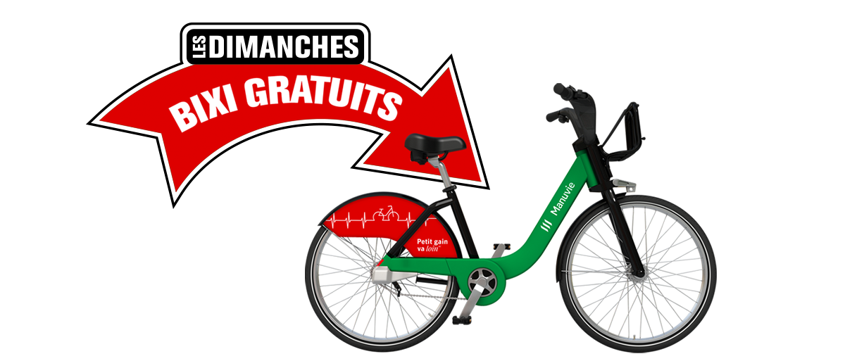 BIXI Vélo du coeur par Manuvie
