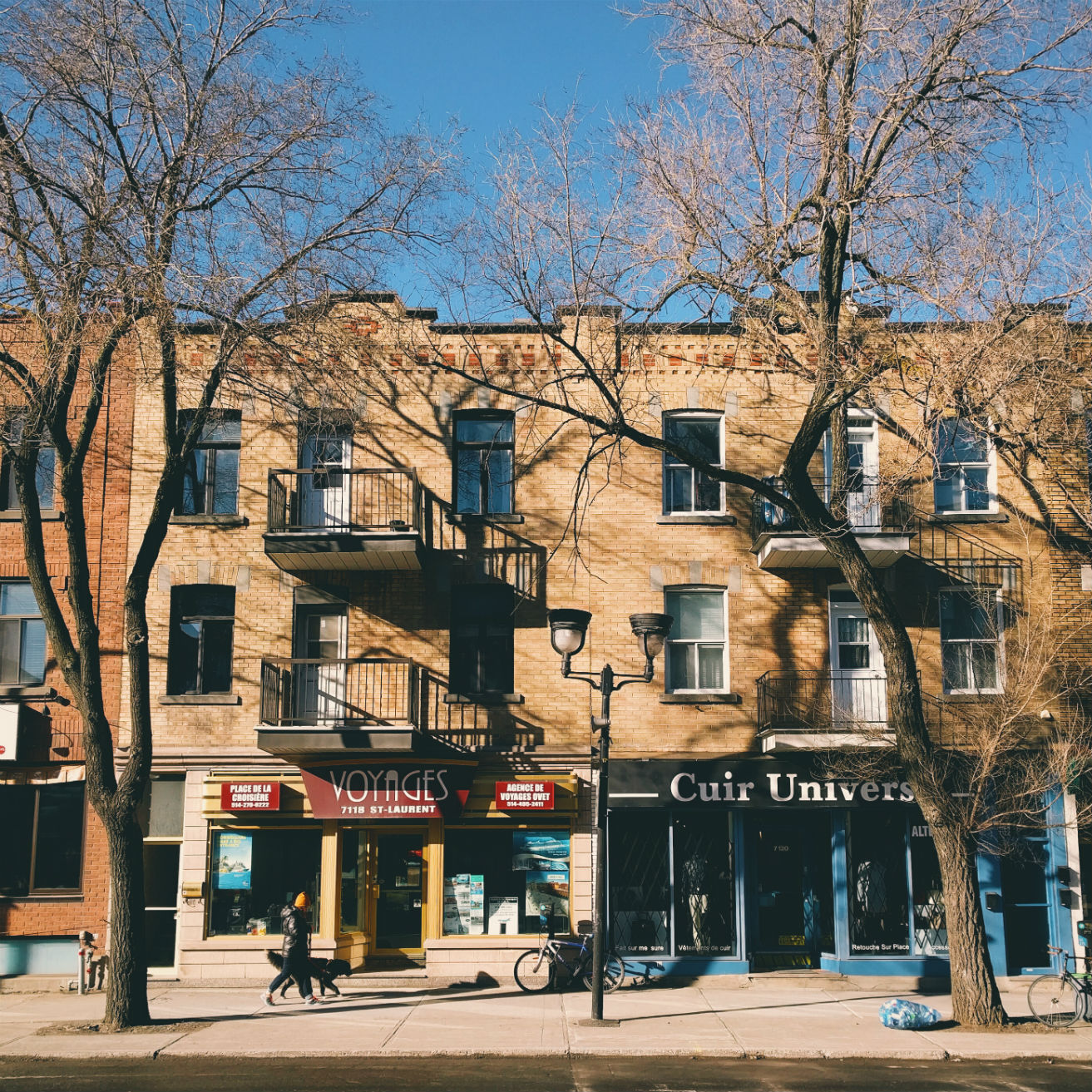 boulevard Saint-Laurent Montréal boutiques shops