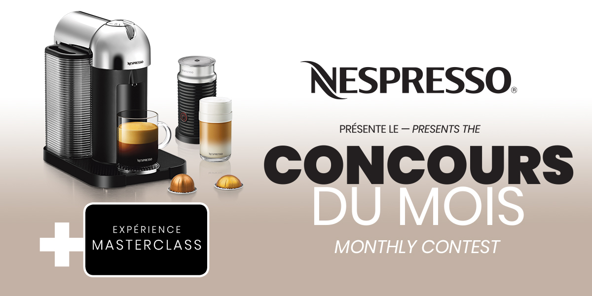 Concours Nespresso + BIXI