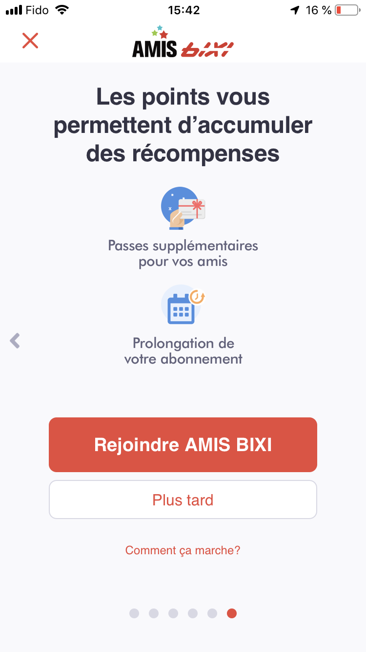 Rejoindre AMIS BIXI
